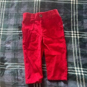 Carter's Vibrant Red Kids Casual Pants